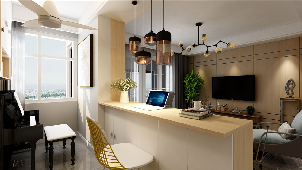 龍湖九里晴川-現(xiàn)代簡約-臥室設(shè)計(jì)效果圖